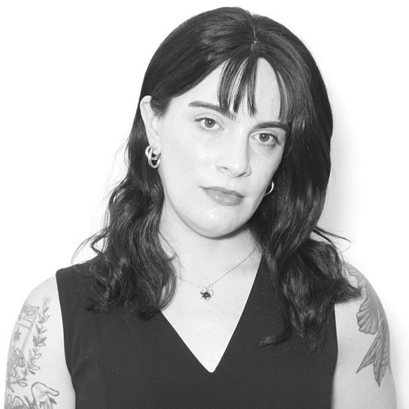 black and white photo of a Miami New Times freelancer