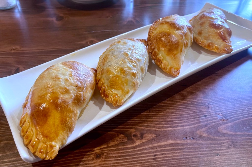 empanadas on plate