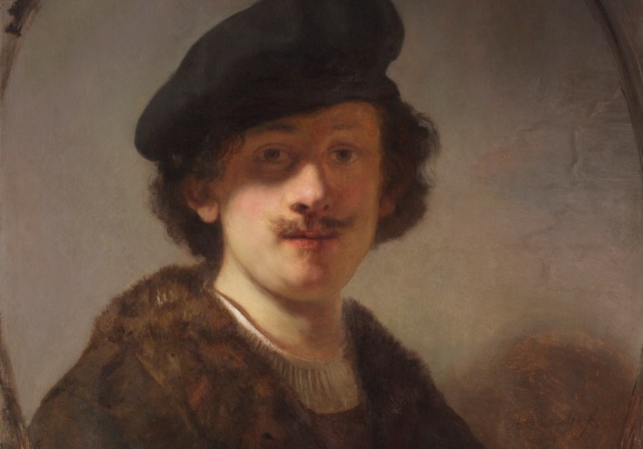Rembrandt's self portrait