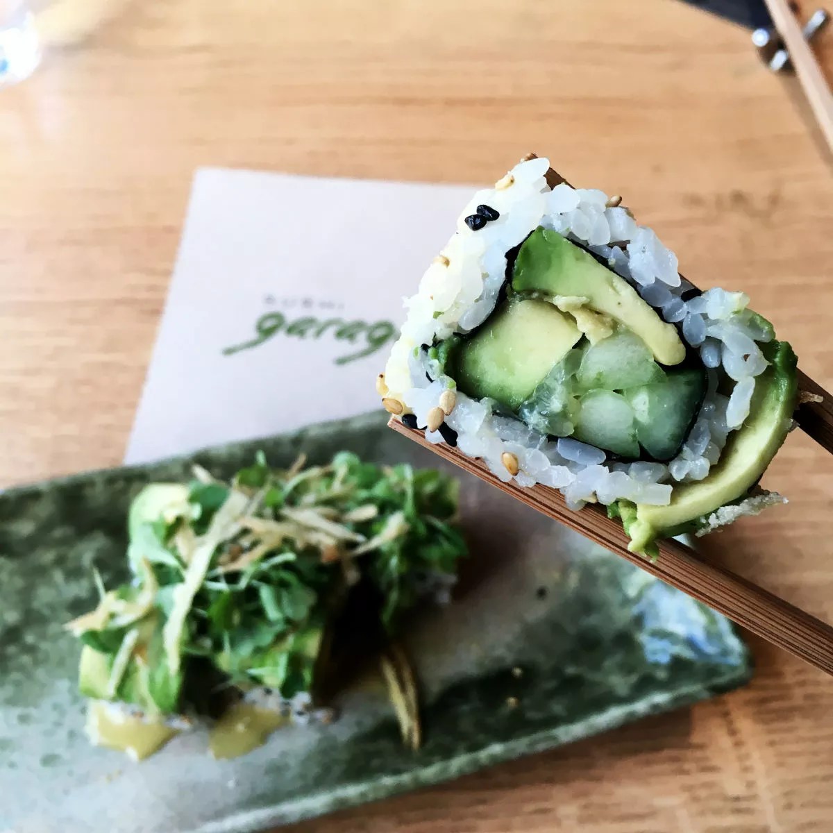 Vegan Sushi Is No Oxymoron at Sunset Harbour’s Sushi Garage