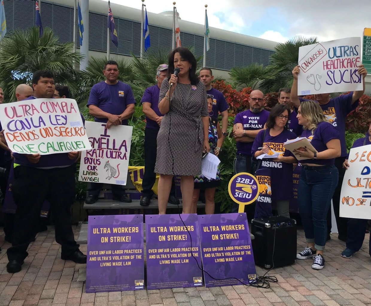 Dozens of Miami International Airport Workers Strike Just Before July 4th Weekend