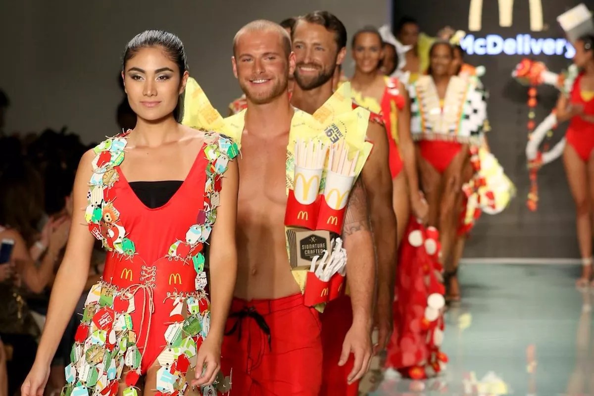 Miami Swim Week Kicks Off With McDonald’s-Inspired Fashion