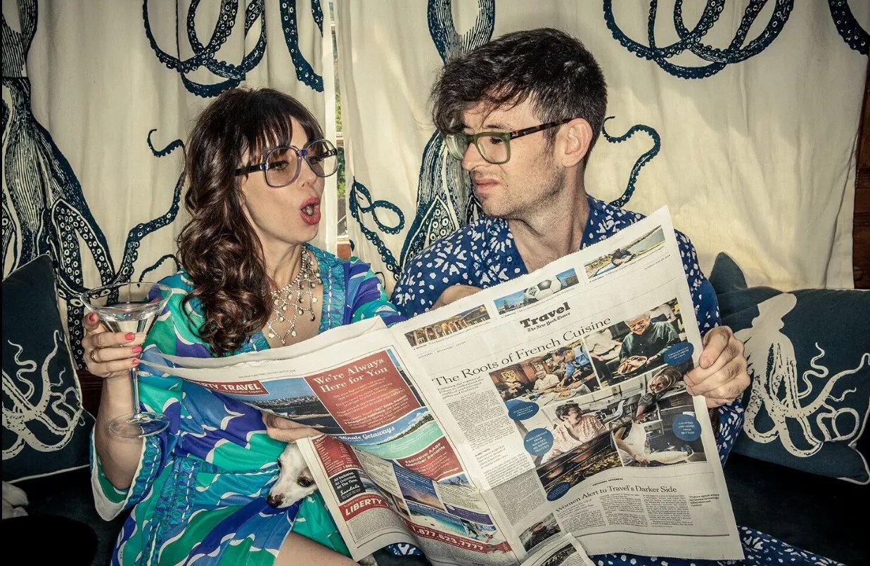 Moshe Kasher and Natasha Leggero Bring Their Honeymoon to Miami