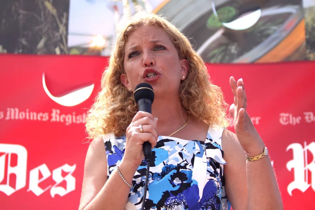 Opponent’s Domain Names Redirect to Website for Wasserman Schultz