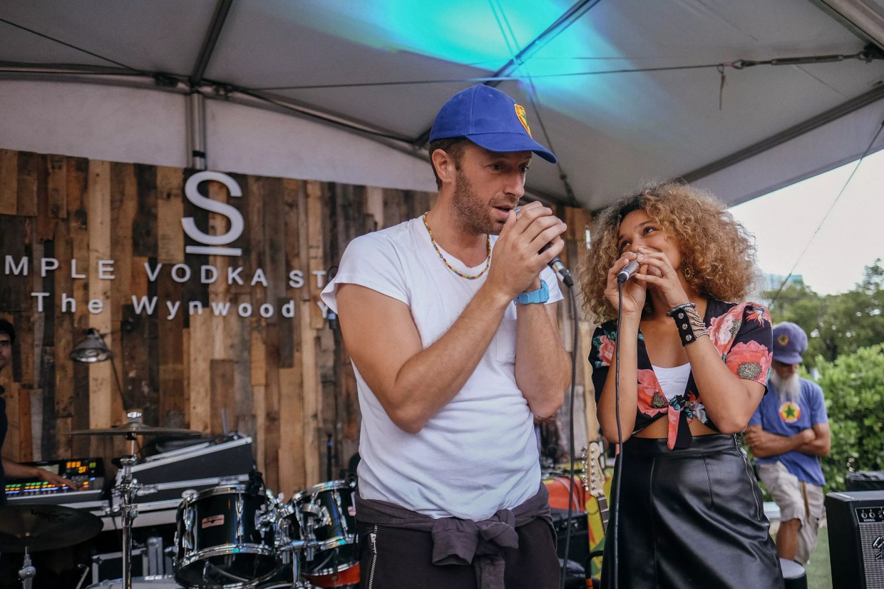 Coldplay’s Chris Martin Performed at Wynwood Yard Last Night