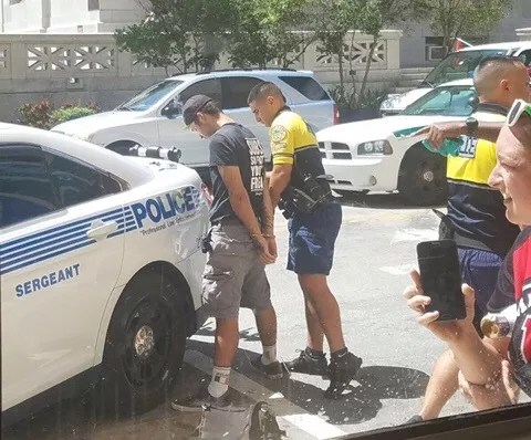 Miami’s Police Spokesperson Hit Jimmy John’s Delivery Biker, but the Biker Got Arrested