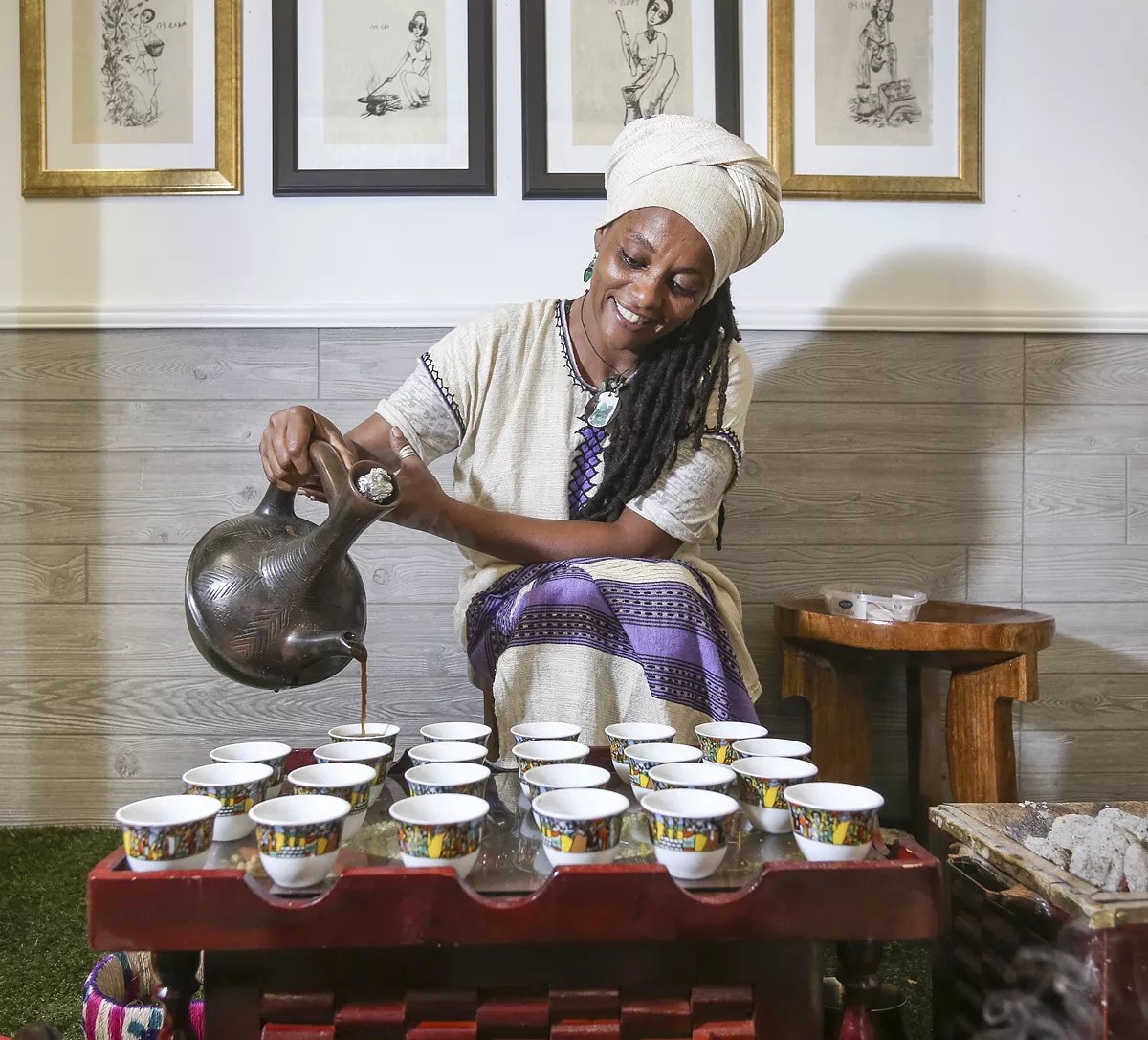 At Awash Ethiopian Restaurant in Miami Gardens, Taste the Horn of Africa