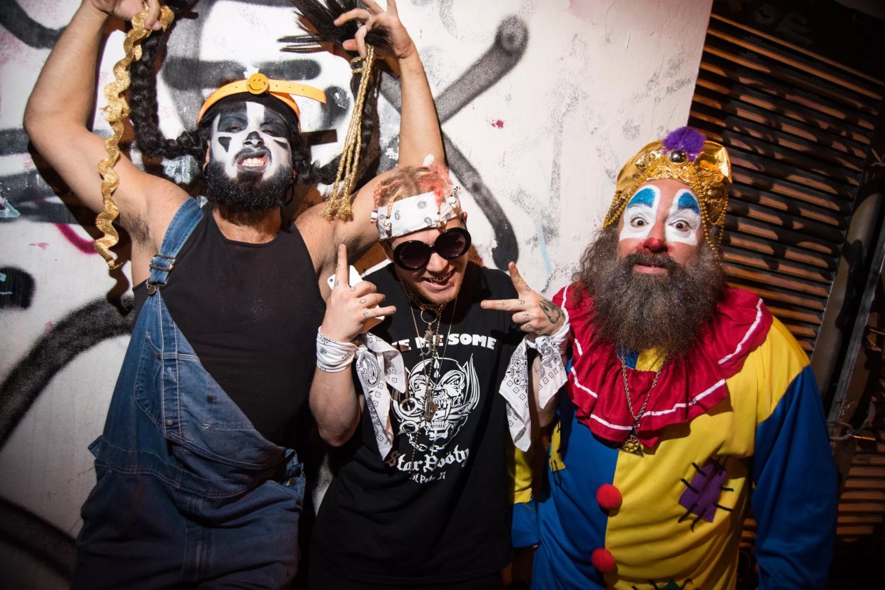 Video: Insane Clown Posse Flooded the Hangar With Faygo