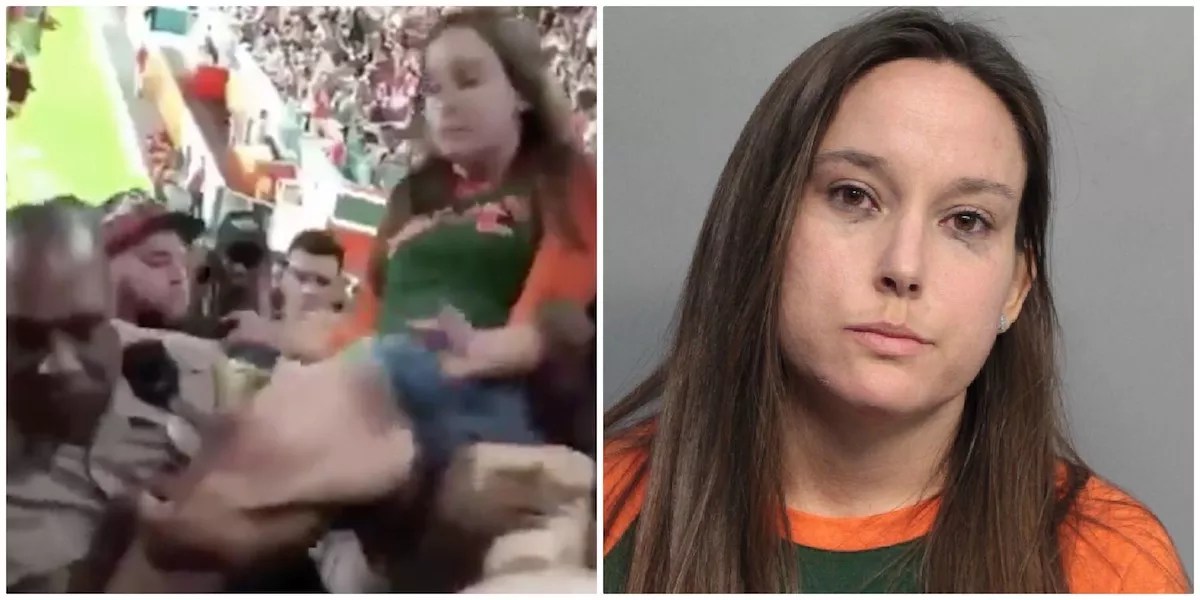 Video: Miami-Dade Cop Punches Woman in the Face at Canes Game