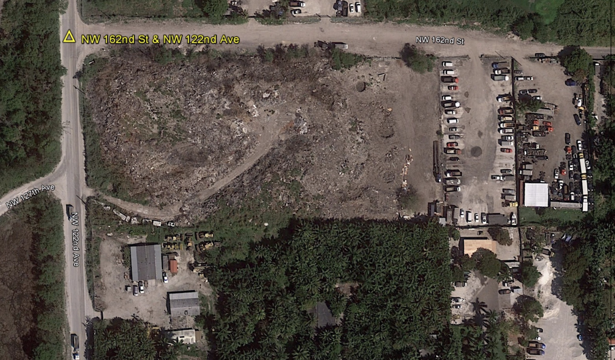 Miami Man Arrested After 40-Foot-High Flaming Garbage Dump Found on His Land