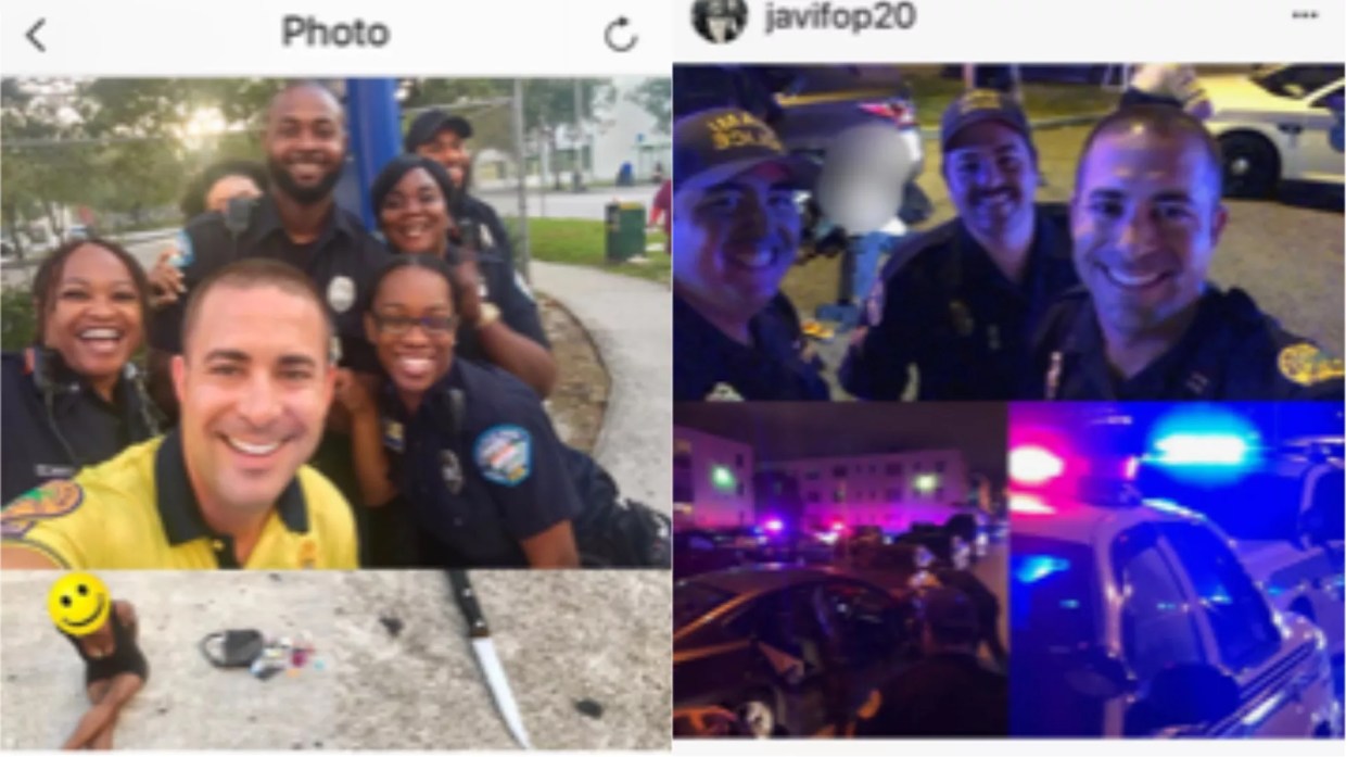 Miami Police Captain Javier Ortiz Posts Selfies Mocking Arrestees, Wearing False Name on Uniform