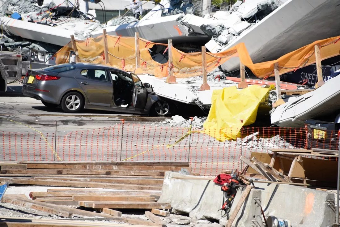 New Pedestrian Bridge at FIU Collapses, Killing Multiple People