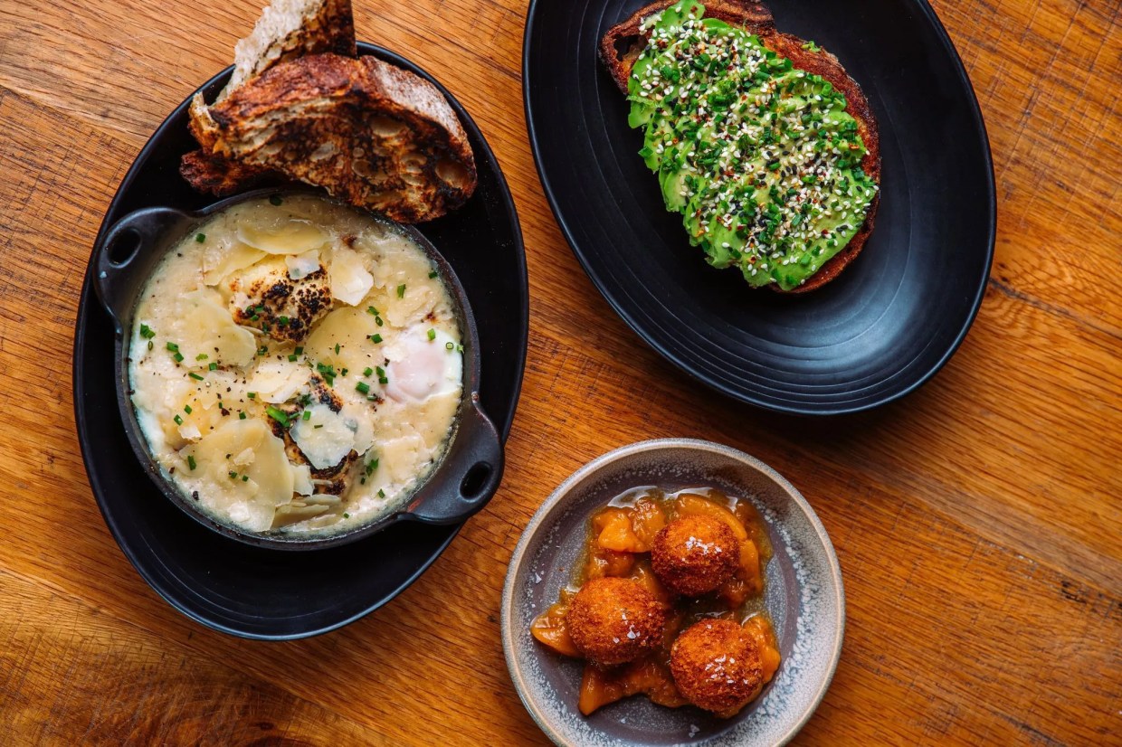 Glass & Vine Updates Brunch Menu With Carbonara Fries and 65-Ounce Growlers