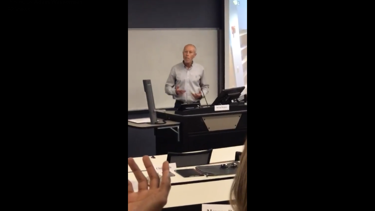 FAU Students Confront Professor Outed for Ties to White Nationalist Group