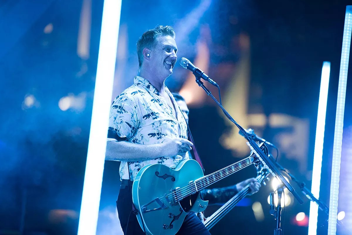 Queens of the Stone Age Threw a Rockers’ Rave at Bayfront Park