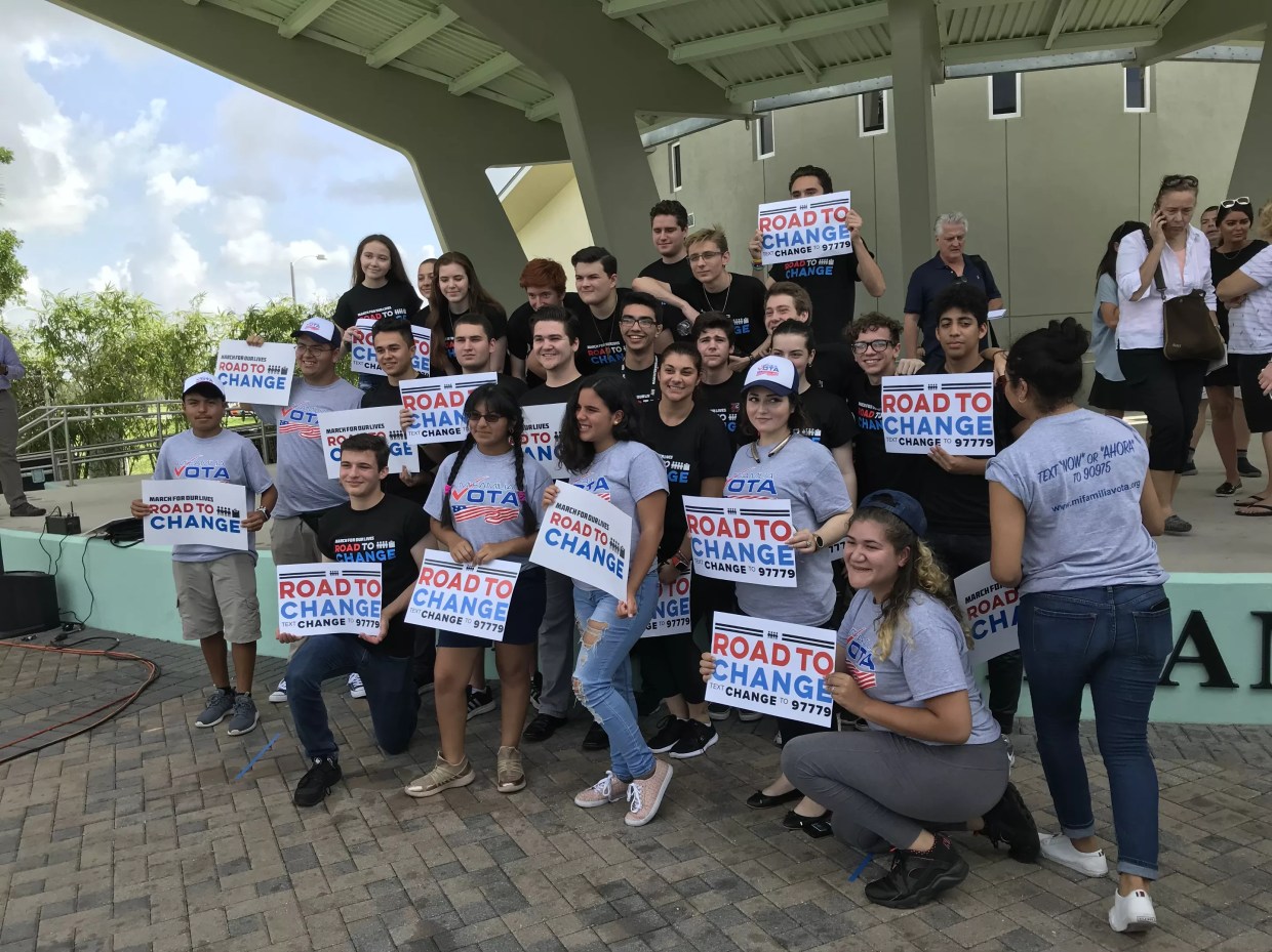 Parkland Students Launch National Tour to Register Young Voters