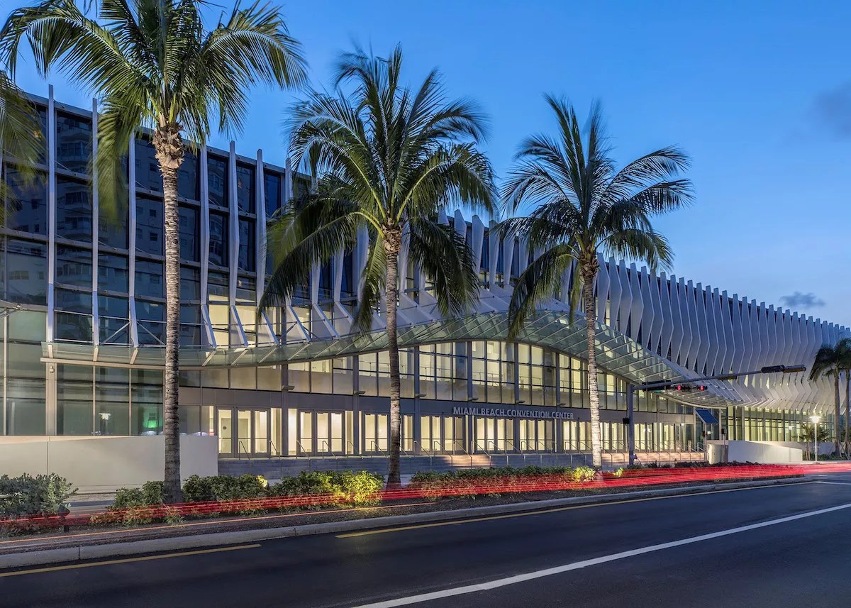 Miami Beach Convention Center Renovations Are Nearing Completion