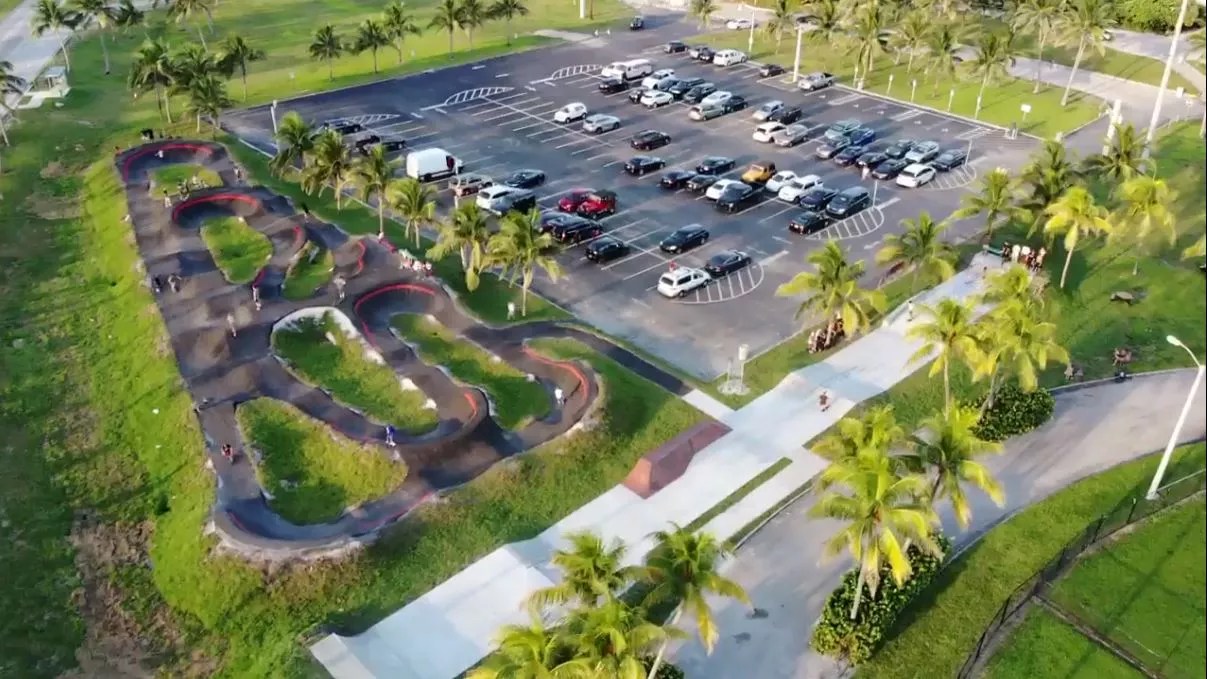 New $267,000 Skate Park and Pump Track Opens at Haulover Park