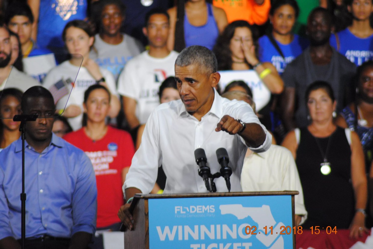 Obama Wows Democrats in Miami Four Days Before Election
