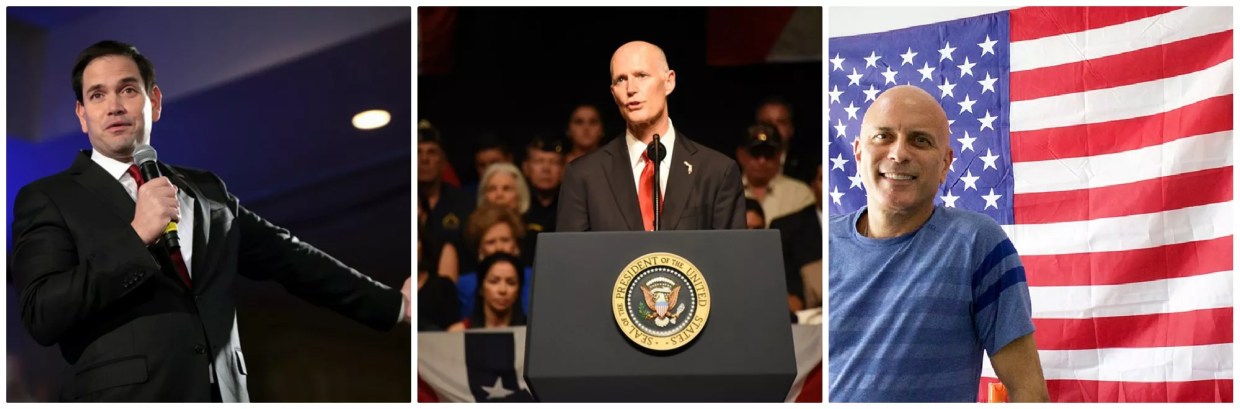 Lunatics Rick Scott, Marco Rubio, and Tim Canova Take Over the Election Asylum