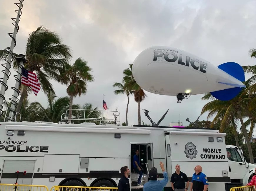 Miami Beach Police Use Surveillance Blimp in Possible Violation of Florida’s Police-Drone Ban