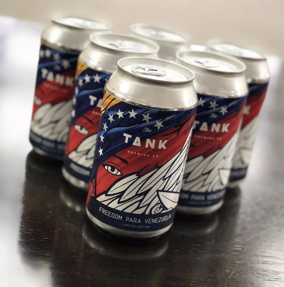The Tank Brewing Co. Releases “Freedom Para Venezuela” Beer Cans