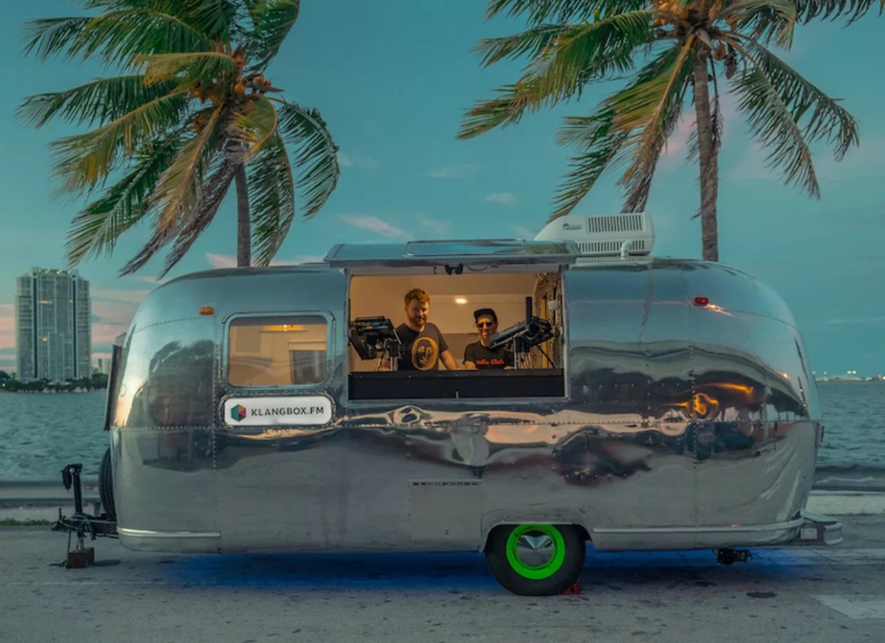 Klangbox.FM Relaunches as Miami’s Premier Radio Station in an Airstream