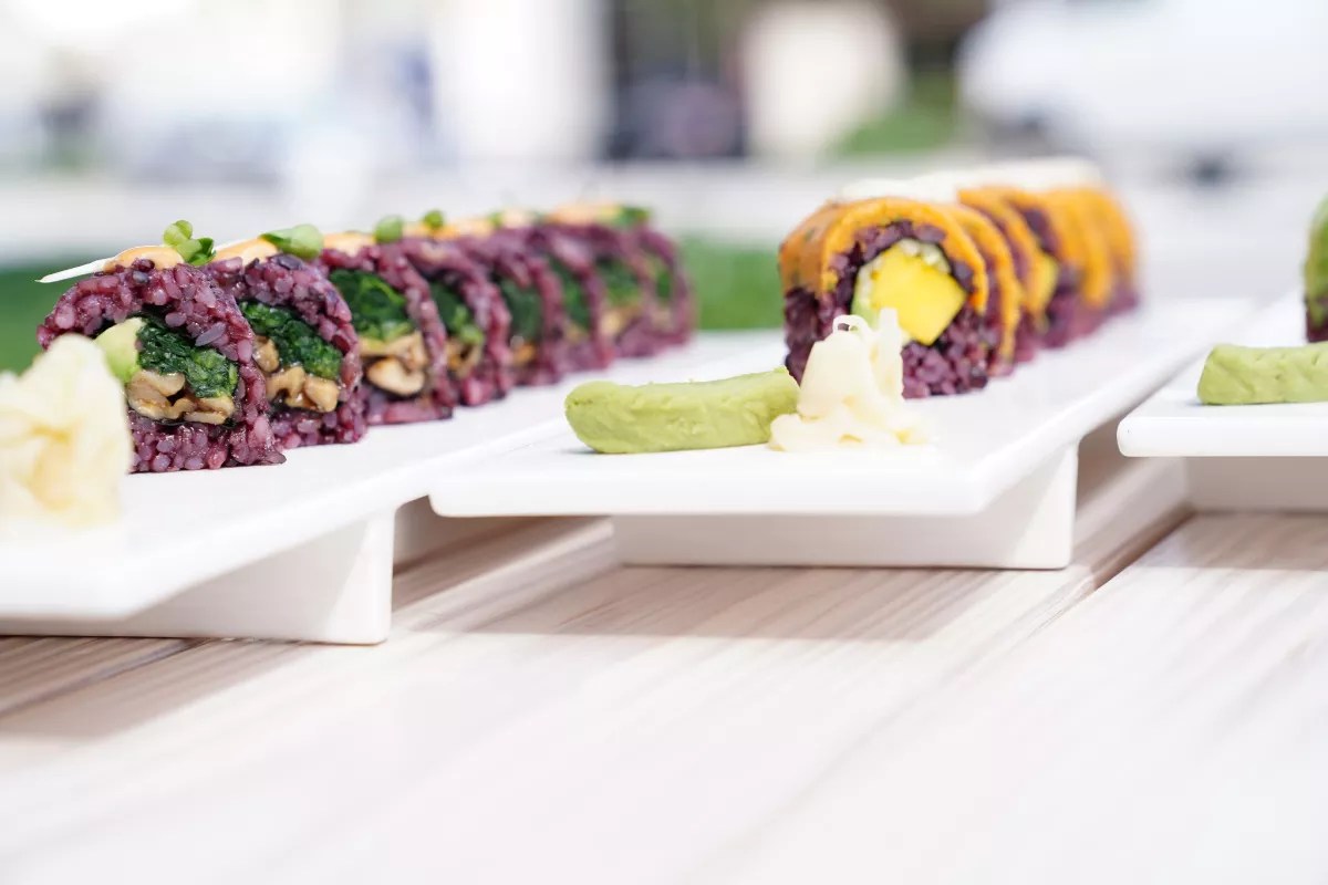 Sushi Maki Goes Vegan With Its Rainbow-Hued Kenko Rolls