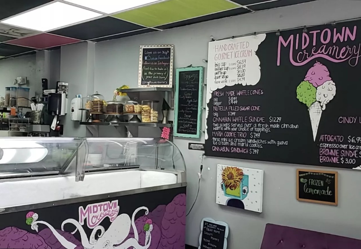 Midtown Creamery Offers Ice Cream With a Tropical Twist