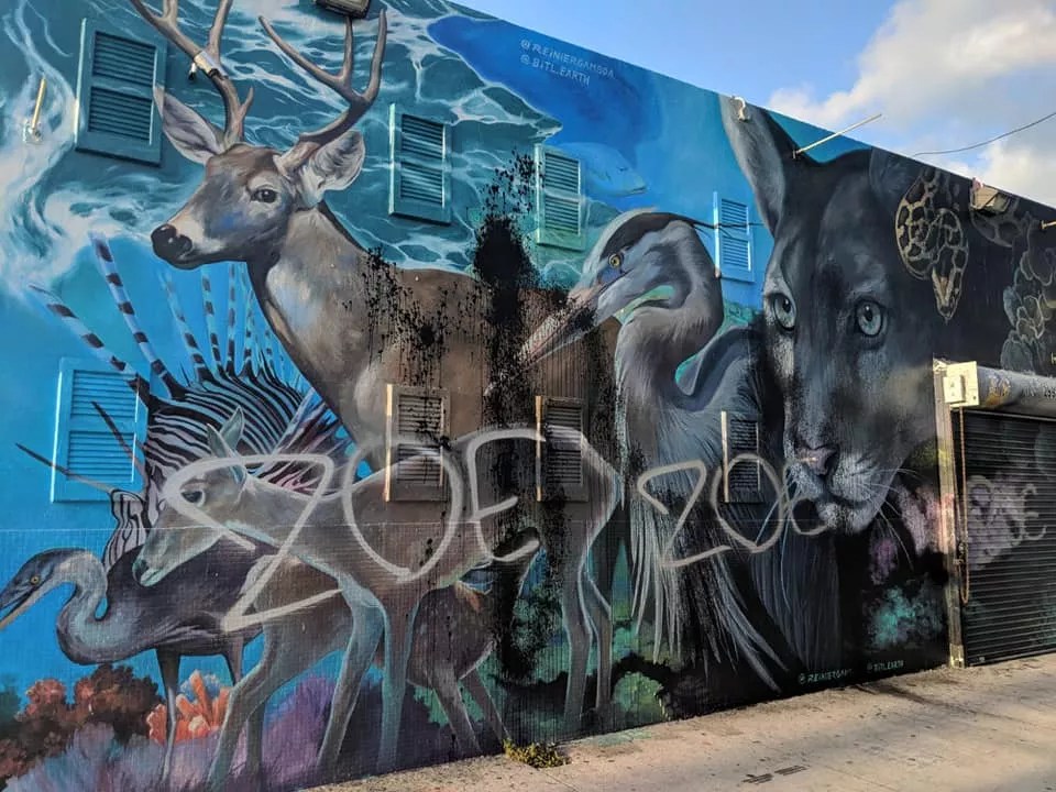 Wynwood’s Climate-Change Mural Vandalized, Will Be Replaced