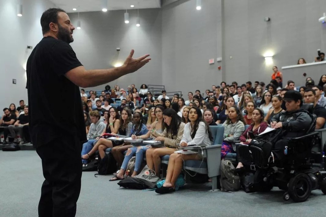 You Can Call Him Professor: David Grutman Teaches FIU Class on Entrepreneurship