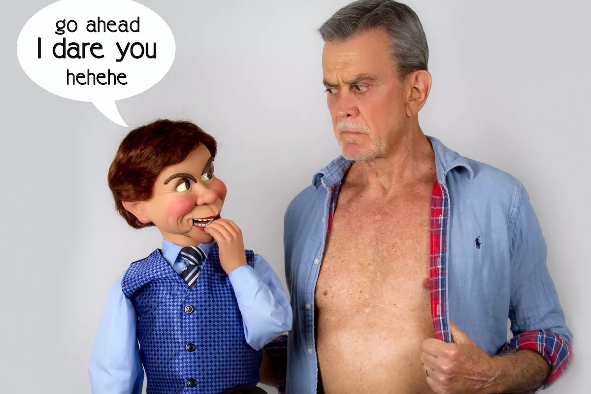Retired Miami Cop Now Performing Naked Ventriloquy Show