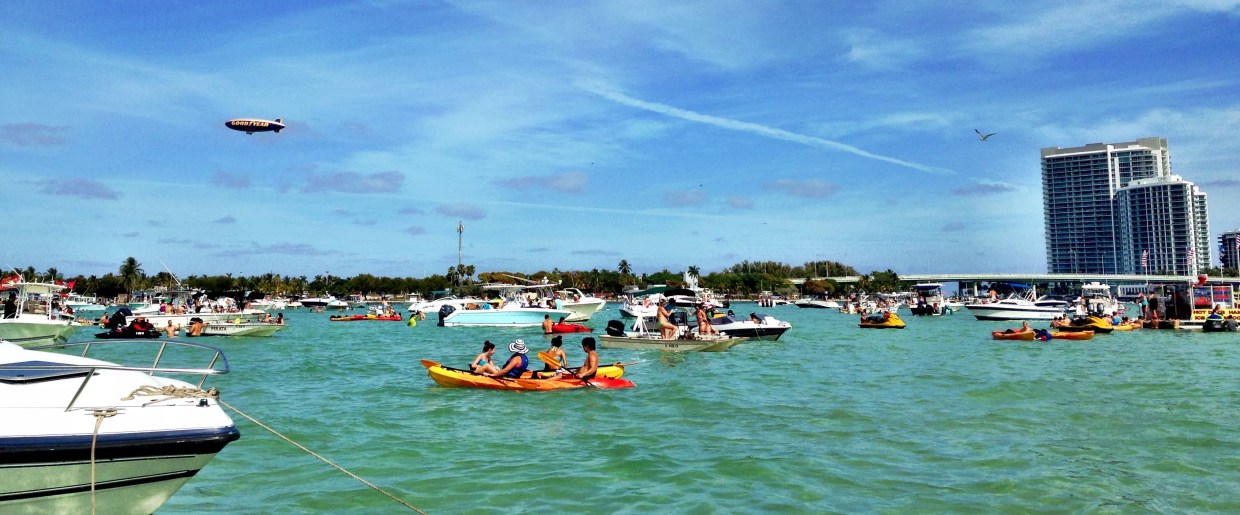 Boaters at Haulover Sandbar Forgot About Social Distancing This Weekend