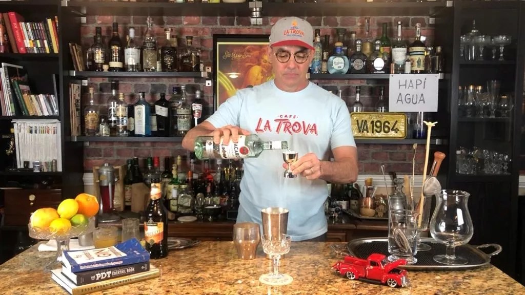 Cafe La Trova’s Julio Cabrera Throws a Mean Cocktail