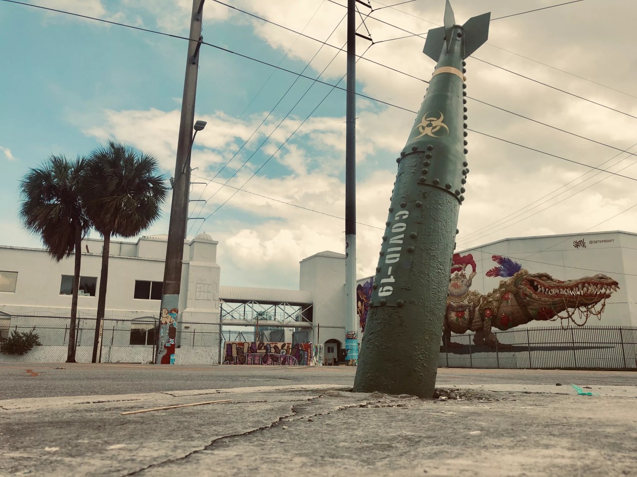 Rogue Installation Shows What the Pandemic Has Wrought on Wynwood