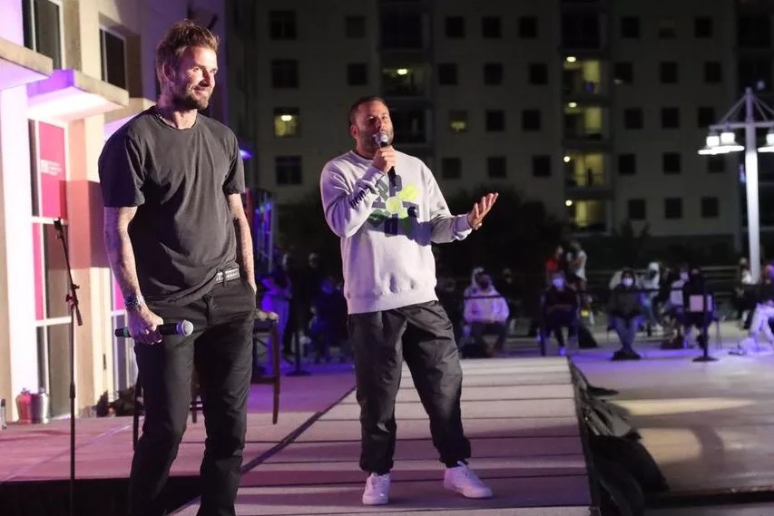 Two Davids: Grutman and Beckham Talk Entrepreneurship and Soccer at FIU
