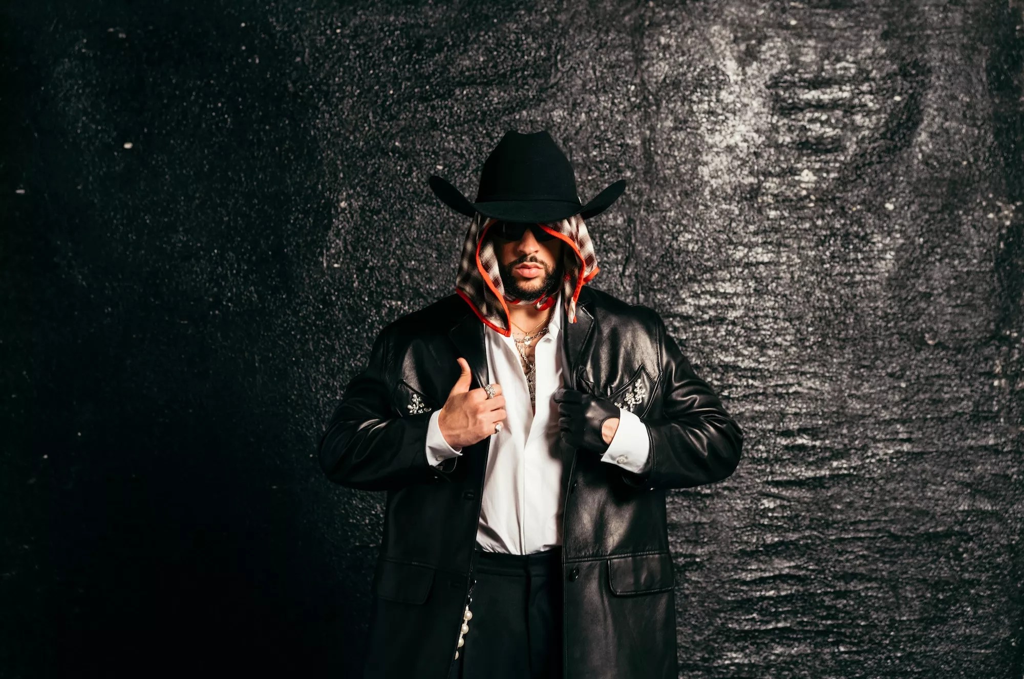 Bay Bunny in a cowboy hat