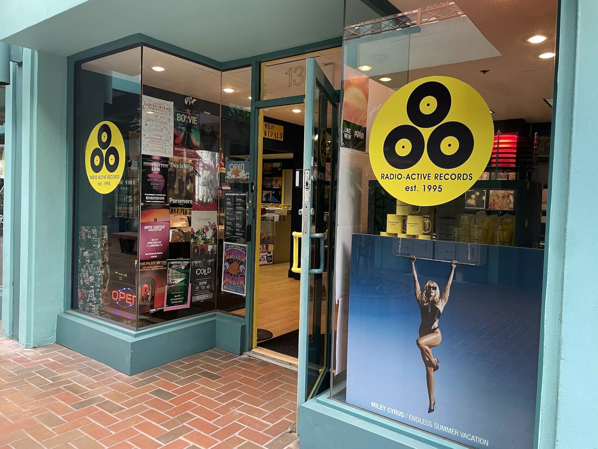 Exterior of Radio-Active Records in Fort Lauderdale