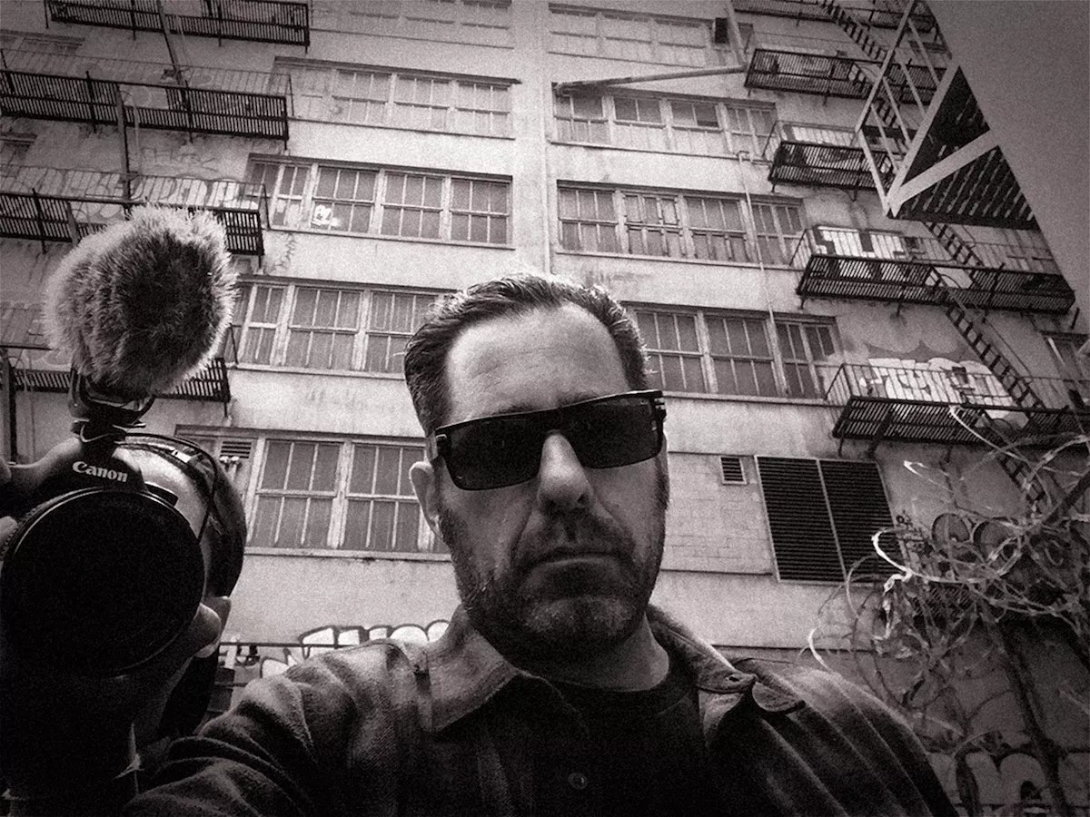 Black and white image of Mike Miller