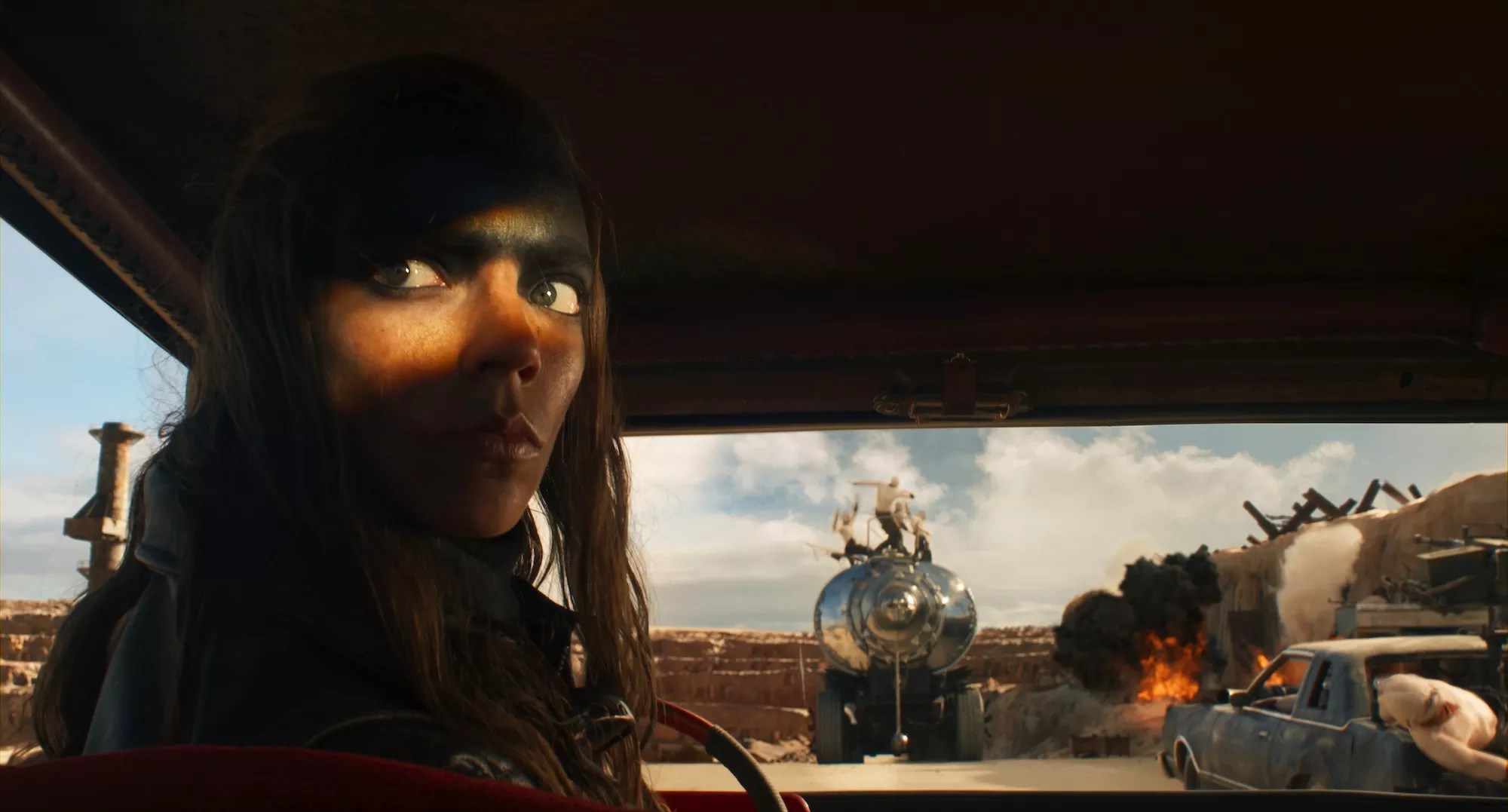 Anya Taylor-Joy as the character Furiosa