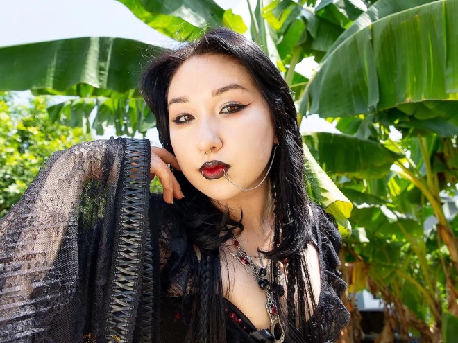 Goth person Dzhuliana Khalilova