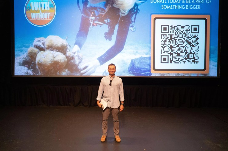 Filmmaker Derick Walker at Savor Cinema in Fort Lauderdale