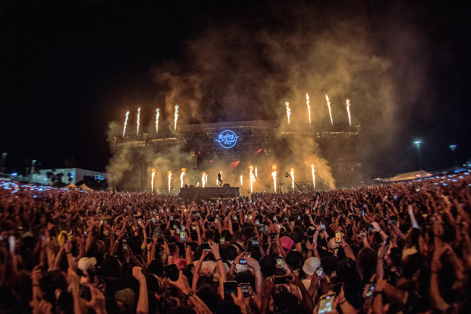 The stage at Rolling Loud in Miami