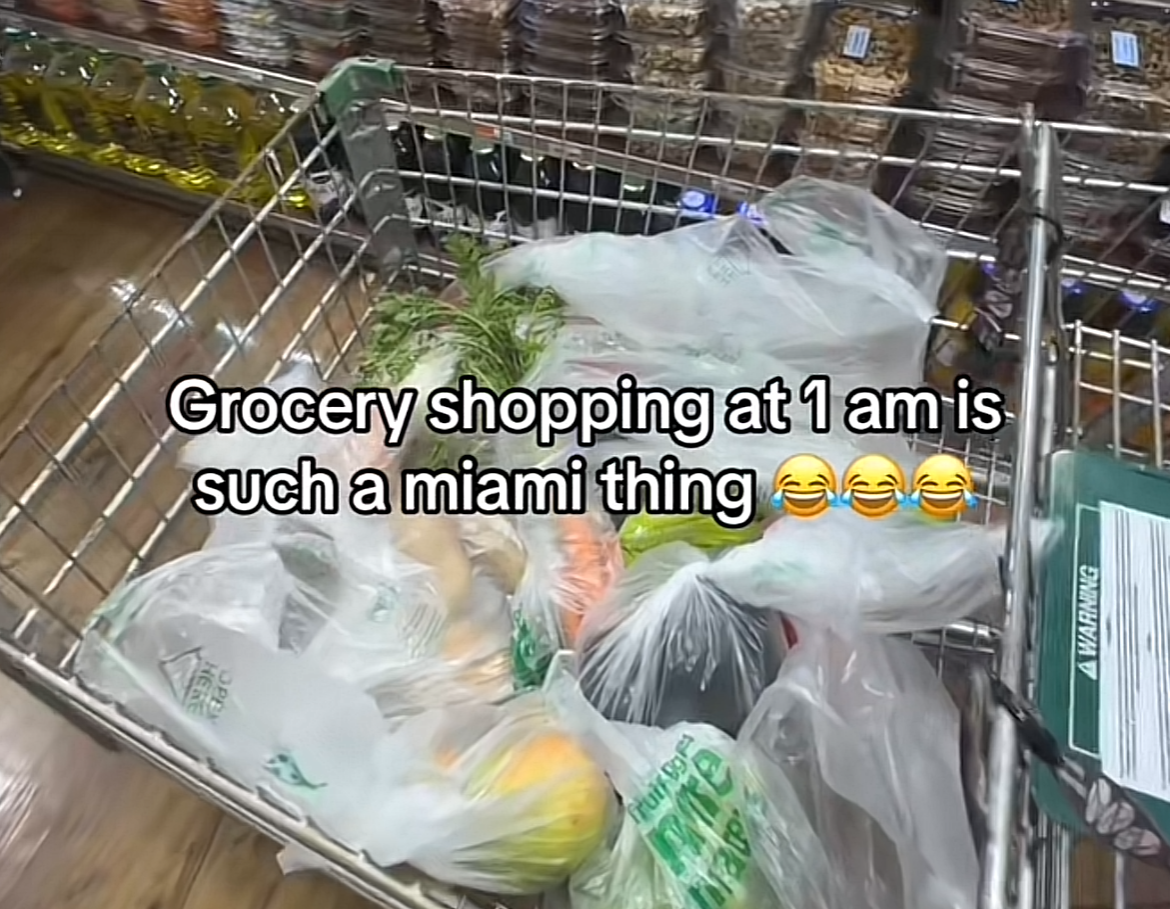 grocery cart