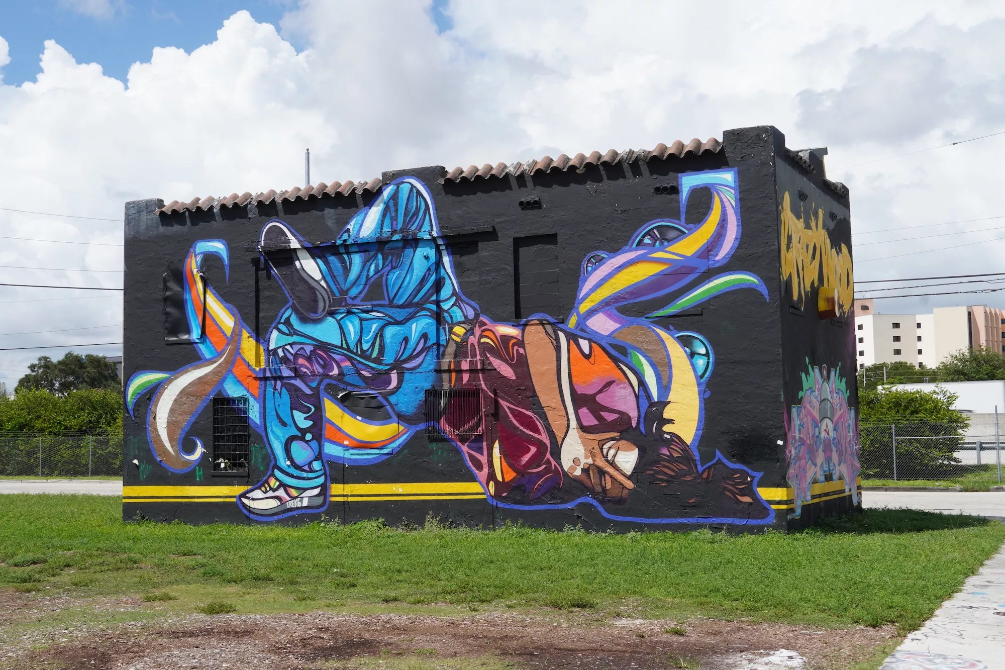 Mural by Trek 6 in Wynwood.