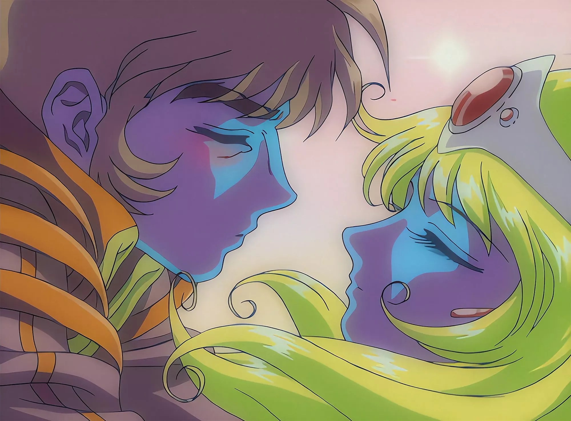 Still from the anime film Interstella 5555: The 5tory of the 5ecret 5tar 5ystem