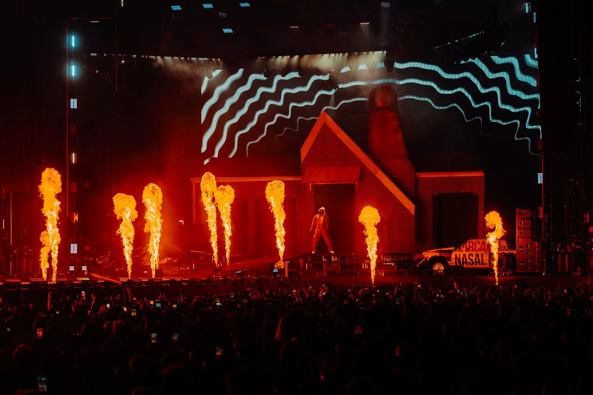 Future on stage at Rolling Loud Miami 2024