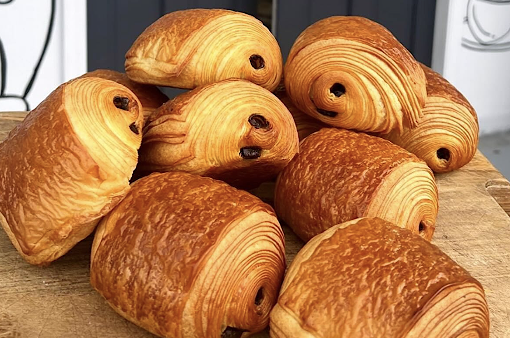 multiple croissants