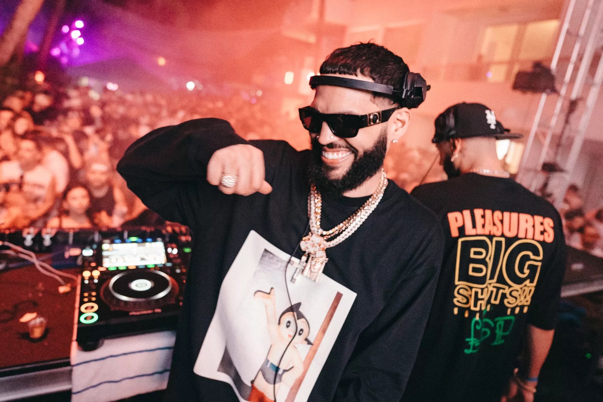 The Martinez Brothers at the DJ Mag Pool Party at the Sagamore