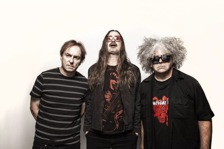 Portrait of the members of Melvins